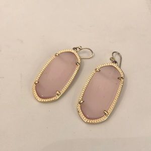 Kendra Scott blush earrings